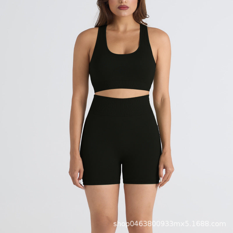 Thread Outdoor Sports Fitness Clothes High Elastic Suit