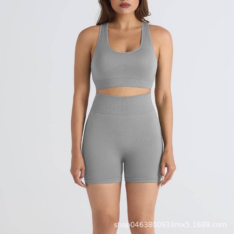 Thread Outdoor Sports Fitness Clothes High Elastic Suit